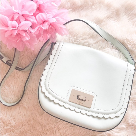 Kate Spade Teal Scalloped Crossbody - Picture 1 of 6